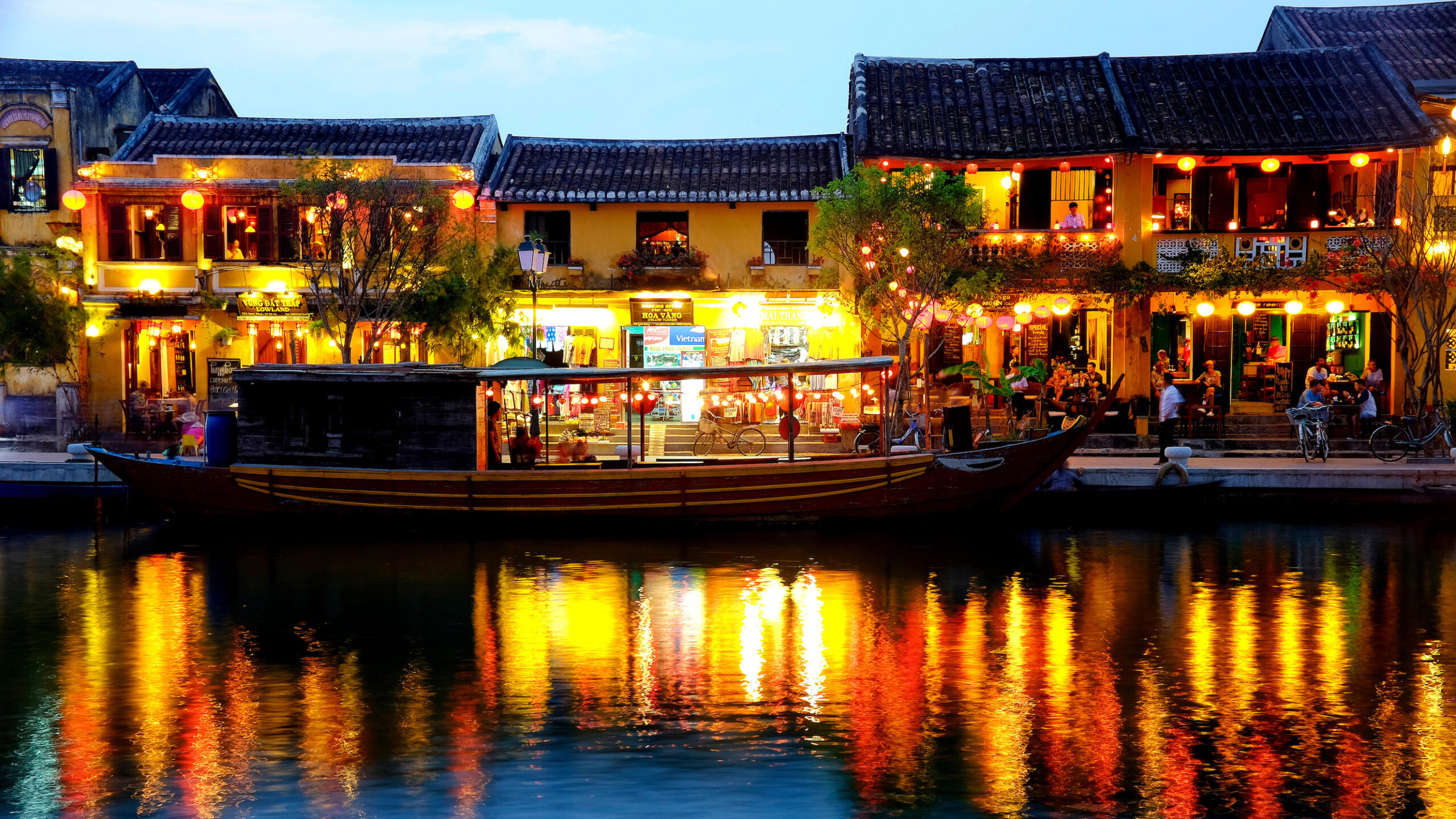 Hoi An riverfront, Hoi An, Vietnam